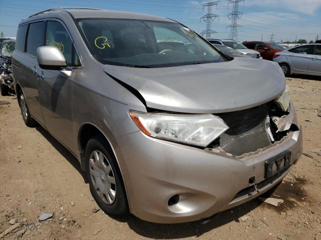 NISSAN QUEST S 2012 with VIN JN8AE2KP8C9036048 - Photo from auction