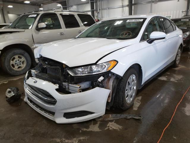 Photo 2 from auction – 2014 FORD FUSION S with VIN 3FA6P0G74ER359809