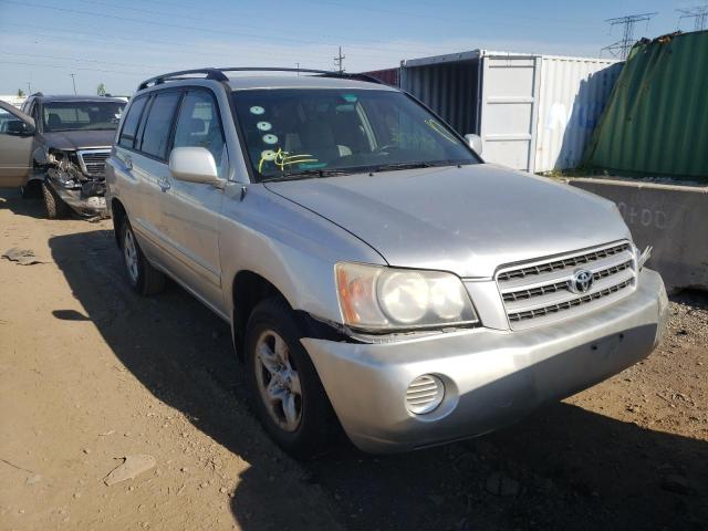 TOYOTA HIGHLANDER 2003 with VIN JTEGD21A930070957 - Photo from auction