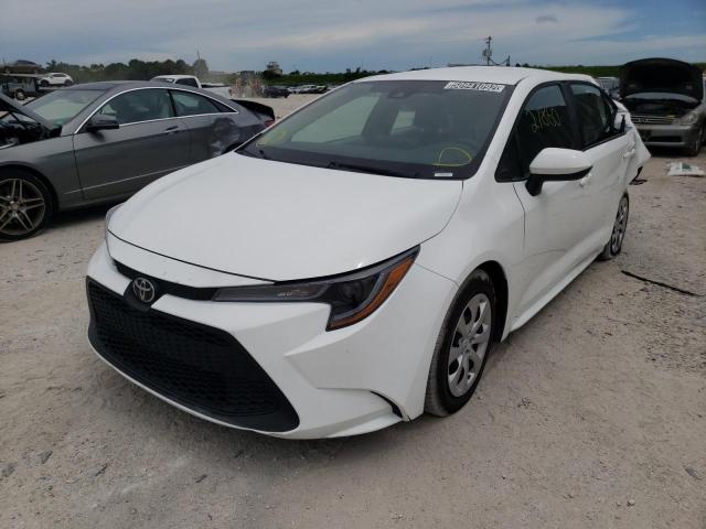 Photo 2 from auction – 2021 TOYOTA COROLLA LE with VIN 5YFEPMAEXMP231602