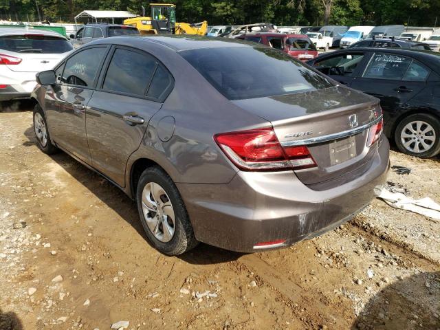 Photo 3 from auction – 2015 HONDA CIVIC LX with VIN 19XFB2F59FE100374