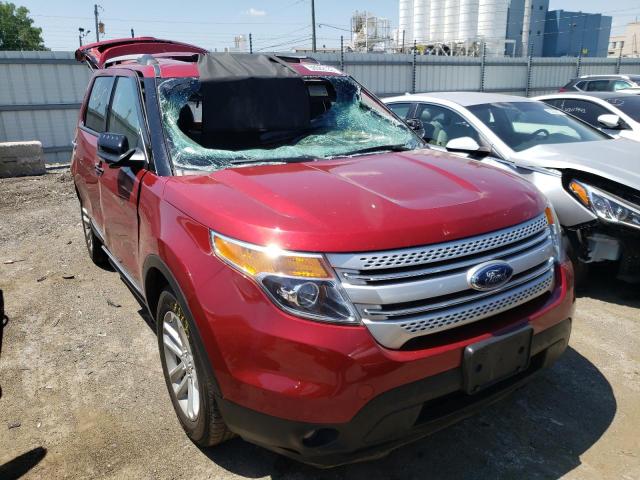 FORD EXPLORER X 2015 with VIN 1FM5K7D87FGB37909 - Photo from auction