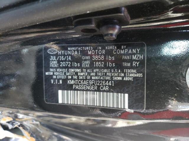 Photo 10 from auction – 2015 HYUNDAI VELOSTER T with VIN KMHTC6AE9FU226441