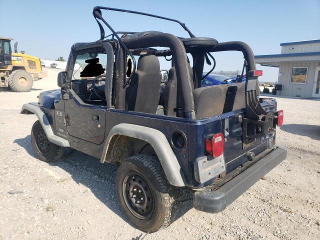 Photo 3 from auction – 2003 JEEP WRANGLER C with VIN 1J4FA39S83P317852