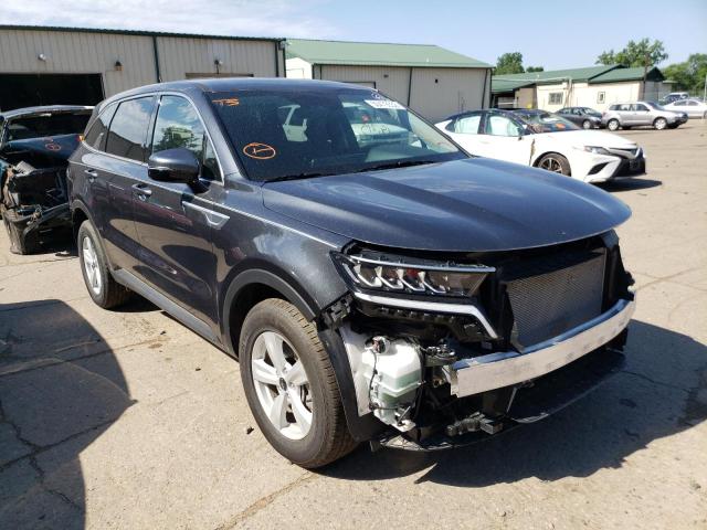 KIA SORENTO 2022 with VIN 5XYRG4LC3NG080167 - Photo from auction