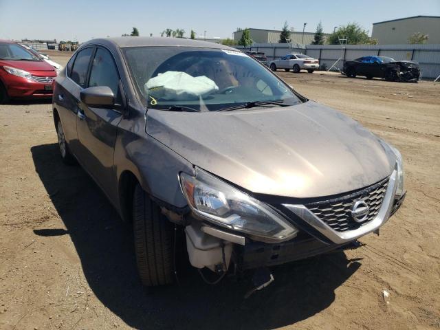 NISSAN SENTRA S 2016 with VIN 3N1AB7AP3GL645664 - Photo from auction