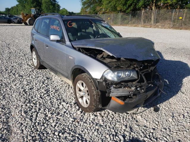 BMW X3 3.0SI 2007 with VIN WBXPC93467WF01268 - Photo from auction