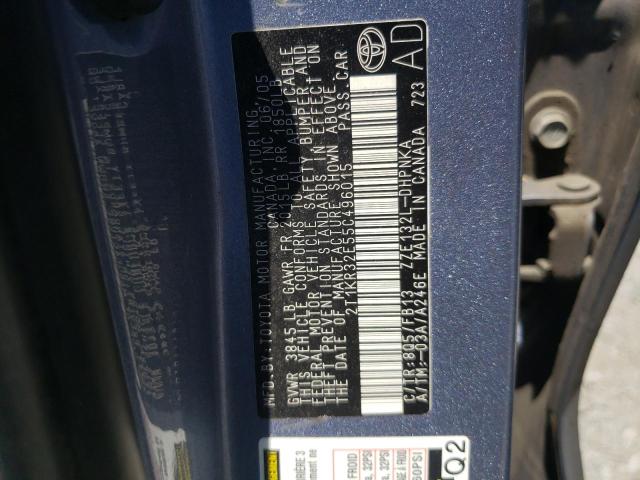 Photo 10 from auction – 2005 TOYOTA MATRIX XR with VIN 2T1KR32E55C496015
