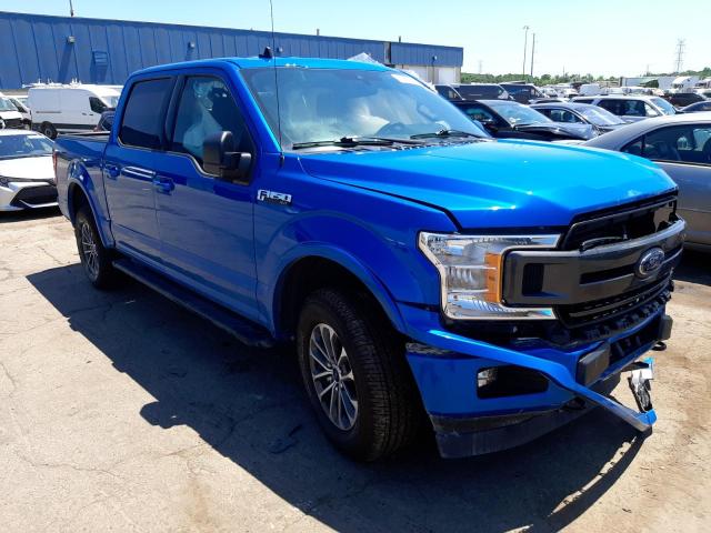FORD F150 SUPER 2020 with VIN 1FTEW1EP2LFC03618 - Photo from auction