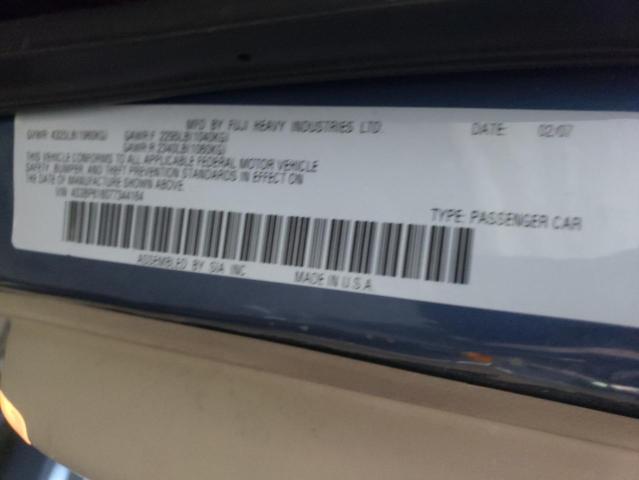صورة رقم 10 من المزاد - 2007 SUBARU LEGACY 2.5 مع VIN 4S3BP616077344164