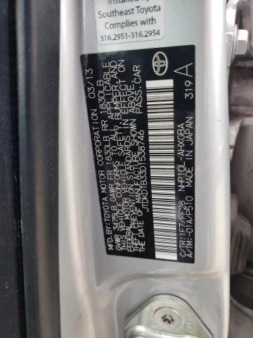 Photo 10 from auction – 2013 TOYOTA PRIUS C with VIN JTDKDTB33D1538746
