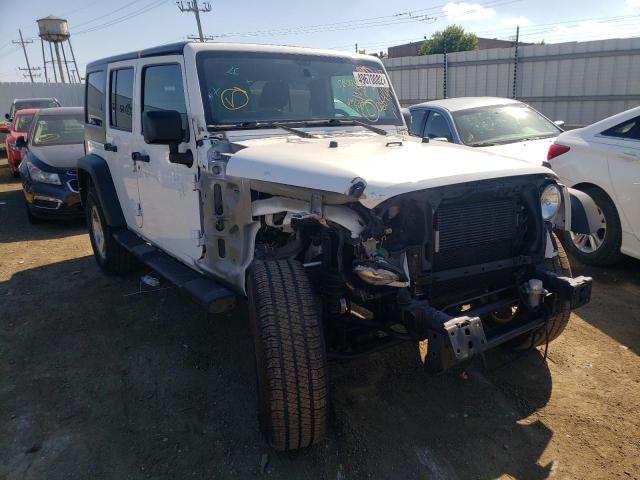 JEEP WRANGLER U 2018 with VIN 1C4BJWDG2JL814537 - Photo from auction
