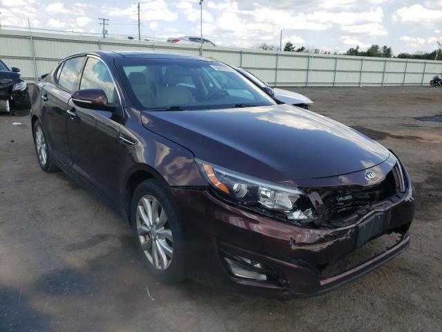 KIA OPTIMA EX 2015 with VIN 5XXGN4A75FG381886 - Photo from auction