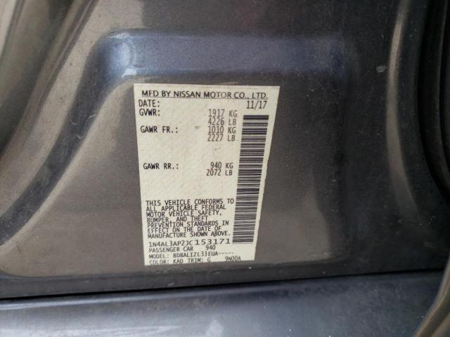 Photo 10 from auction – 2018 NISSAN ALTIMA 2.5 with VIN 1N4AL3AP2JC153171