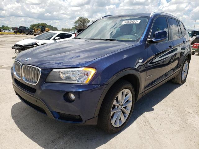 Photo 2 from auction – 2013 BMW X3 XDRIVE2 with VIN 5UXWX9C5XD0A15436