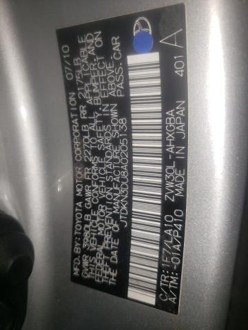 Photo 10 from auction – 2010 TOYOTA PRIUS with VIN JTDKN3DU8A0205138