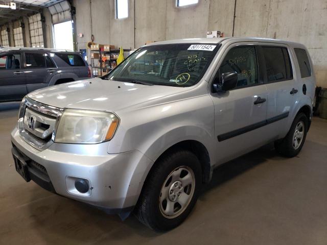 Photo 2 from auction – 2010 HONDA PILOT LX with VIN 5FNYF3H24AB003110