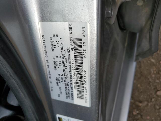 Photo 10 from auction – 2010 MAZDA 3 I with VIN JM1BL1SF8A1205178