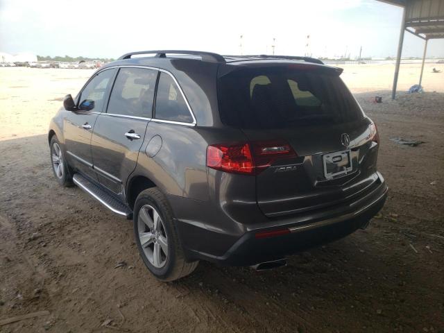 Photo 3 from auction – 2011 ACURA MDX TECHNO with VIN 2HNYD2H48BH533443