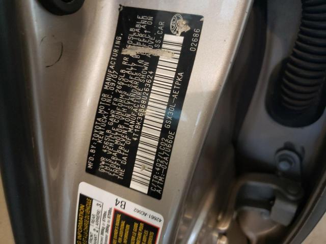 Photo 10 from auction – 2008 TOYOTA AVALON with VIN 4T1BK36B68U263624