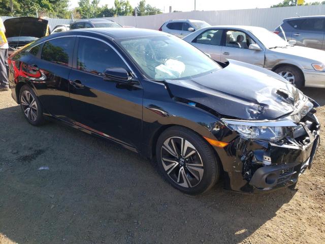 HONDA CIVIC EX 2018 with VIN JHMFC1F39JX006122 - Photo from auction