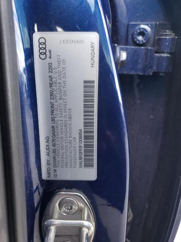 Photo 10 from auction – 2015 AUDI A3 with VIN WAUBFGFF0F1008854