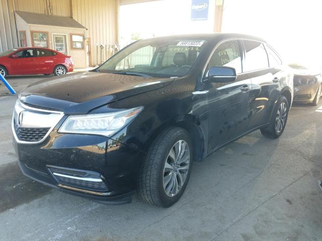 Photo 2 from auction – 2015 ACURA MDX TECHNO with VIN 5FRYD4H46FB005976
