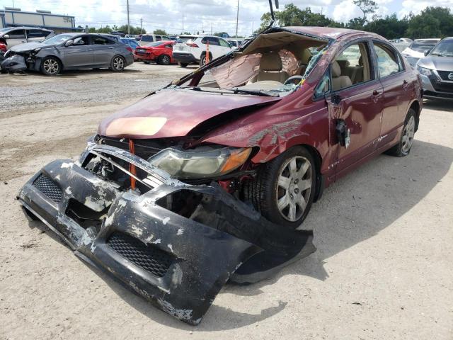 Photo 2 from auction – 2008 HONDA CIVIC LX with VIN 2HGFA16588H531519