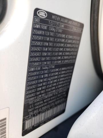 Photo 10 from auction – 2018 LAND ROVER RANGE ROVE with VIN SALYL2RVXJA727915
