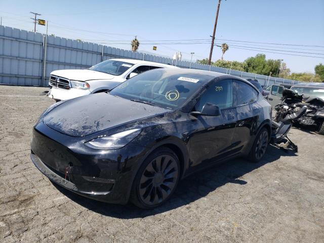 Photo 2 from auction – 2022 TESLA MODEL Y with VIN 7SAYGDEF2NF340281