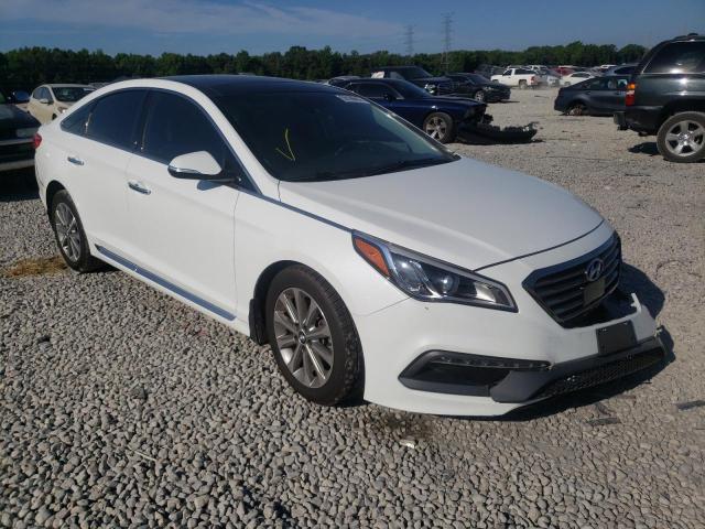 HYUNDAI SONATA SPO 2016 with VIN 5NPE34AF1GH342173 - Photo from auction
