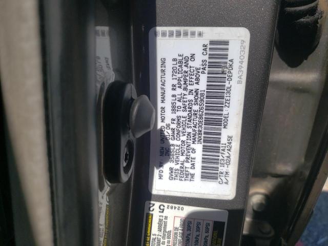 Photo 10 from auction – 2006 TOYOTA COROLLA CE with VIN 1NXBR30E86Z659081