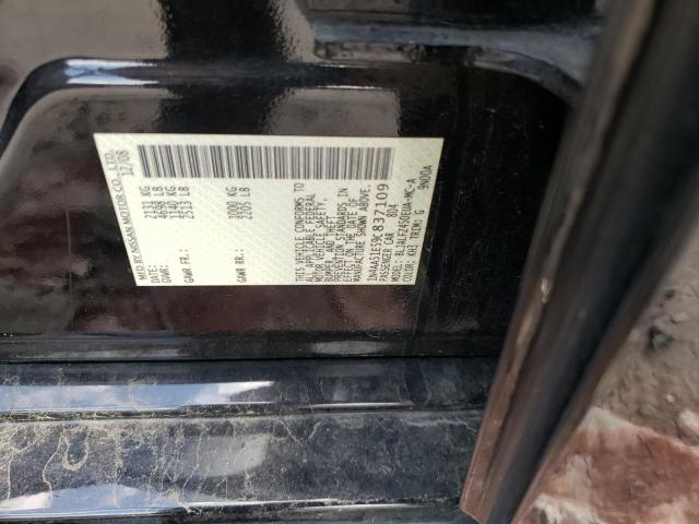 Photo 10 from auction – 2009 NISSAN MAXIMA S with VIN 1N4AA51E59C837109