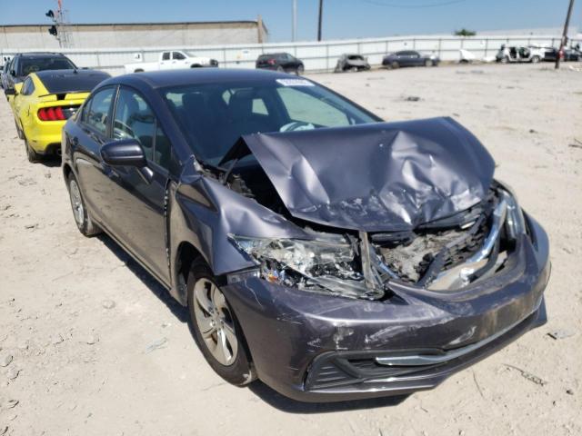 Photo 1 from auction – 2014 HONDA CIVIC LX with VIN 2HGFB2F58EH535892