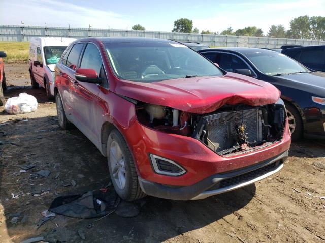 FORD EDGE SEL 2015 with VIN 2FMTK4J95FBB26398 - Photo from auction