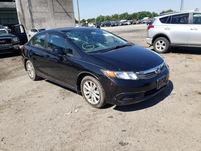 HONDA CIVIC EX 2012 with VIN 19XFB2F87CE372525 - Photo from auction