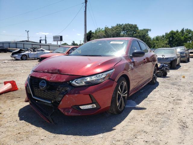 Photo 2 from auction – 2021 NISSAN SENTRA SR with VIN 3N1AB8DV4MY247166