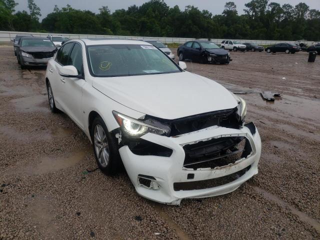 INFINITI Q50 BASE 2015 with VIN JN1BV7AR7FM418849 - Photo from auction