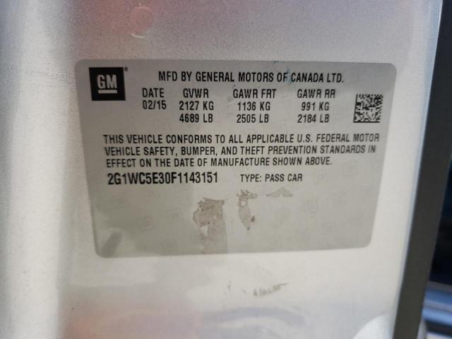 صورة رقم 10 من المزاد - 2015 CHEVROLET IMPALA LIM مع VIN 2G1WC5E30F1143151