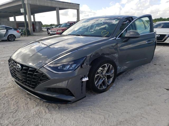 Photo 2 from auction – 2021 HYUNDAI SONATA SEL with VIN 5NPEF4JA2MH111418