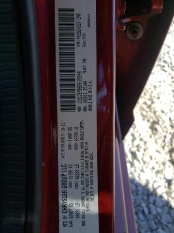 Photo 10 from auction – 2014 CHRYSLER 200 LX with VIN 1C3CCBAB6EN122246