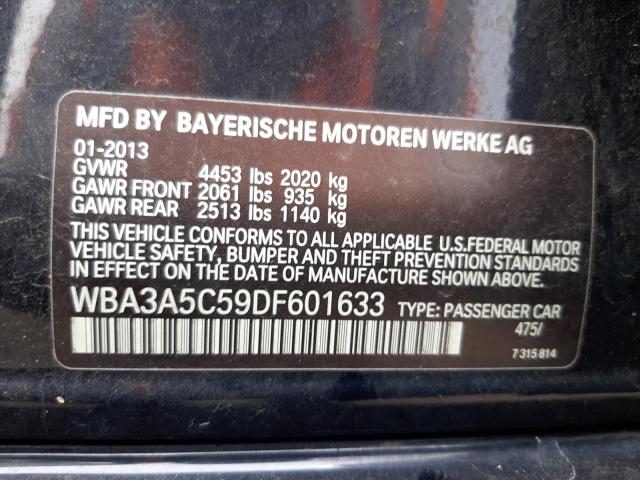 Photo 10 from auction – 2013 BMW 328 with VIN WBA3A5C59DF601633