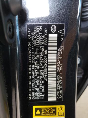 Photo 10 from auction – 2017 LEXUS CT 200 with VIN JTHKD5BH2H2297168