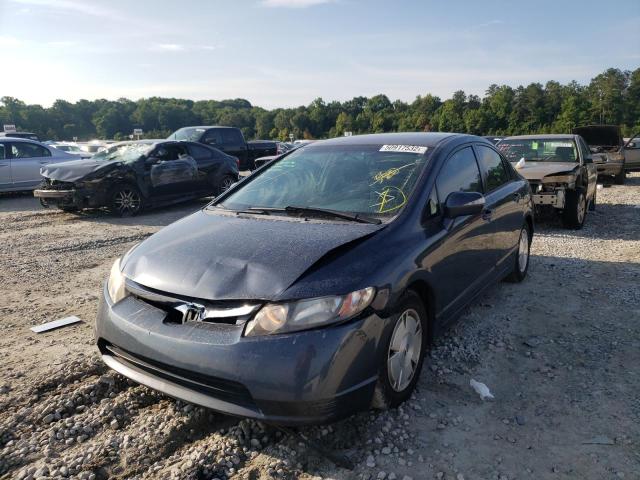 Photo 2 from auction – 2007 HONDA CIVIC HYBR with VIN JHMFA36227S005229