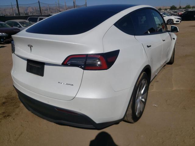 Photo 4 from auction – 2022 TESLA MODEL Y with VIN 7SAYGDEE2NF321611
