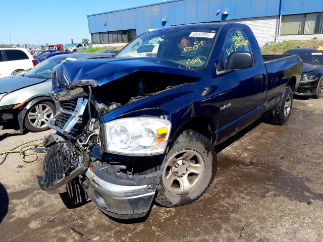 Photo 2 from auction – 2008 DODGE RAM 1500 S with VIN 1D7HA16N08J190984