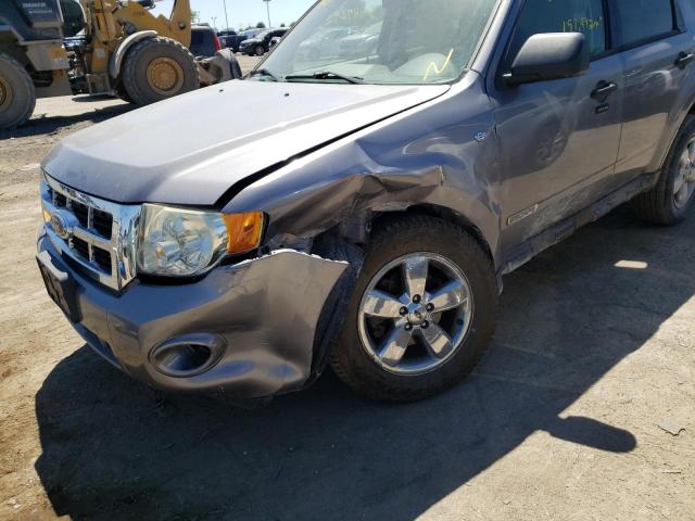 Photo 9 from auction – 2008 FORD ESCAPE XLT with VIN 1FMCU031X8KD41505