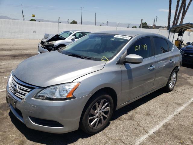 Photo 2 from auction – 2014 NISSAN SENTRA S with VIN 3N1AB7AP7EY333671