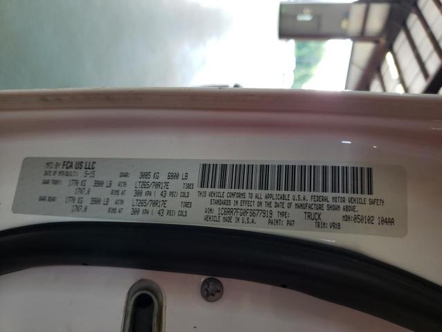 Photo 10 from auction – 2015 RAM 1500 ST with VIN 1C6RR7FG0FS677919