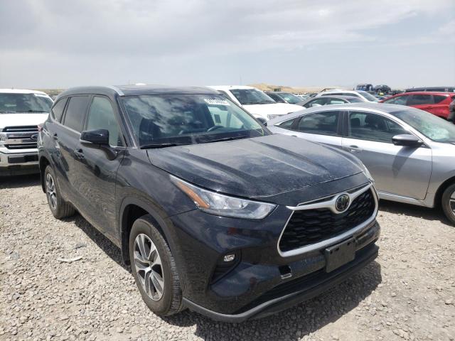 TOYOTA HIGHLANDER 2020 with VIN 5TDHZRBH3LS021068 - Photo from auction